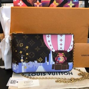 Louis Vuitton Double Zip Pochette Holiday 2019